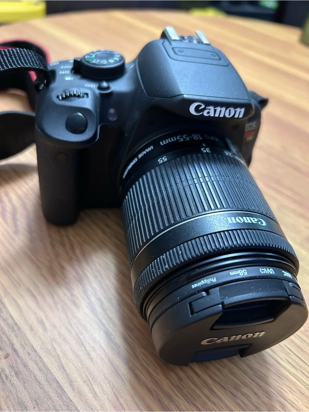 Canon Rebel DSLR Camera Kit with Black Body and Accessories. (1235)
